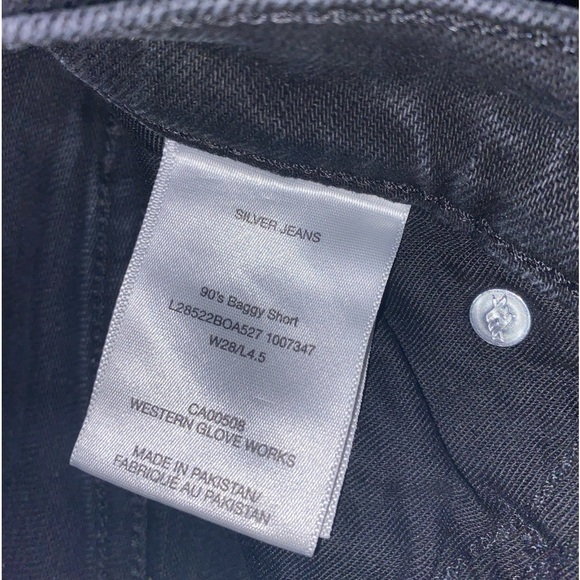 Silver jeans 90s baggy short - Picture 11 of 12